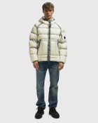 C.P. Company D.D. Shell Hooded Down Jacket Beige Mens Down & Puffer Jacket