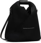 MM6 Maison Margiela Black Triangle Mesh Crossbody Bag