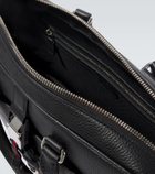 Gucci Web Medium leather briefcase