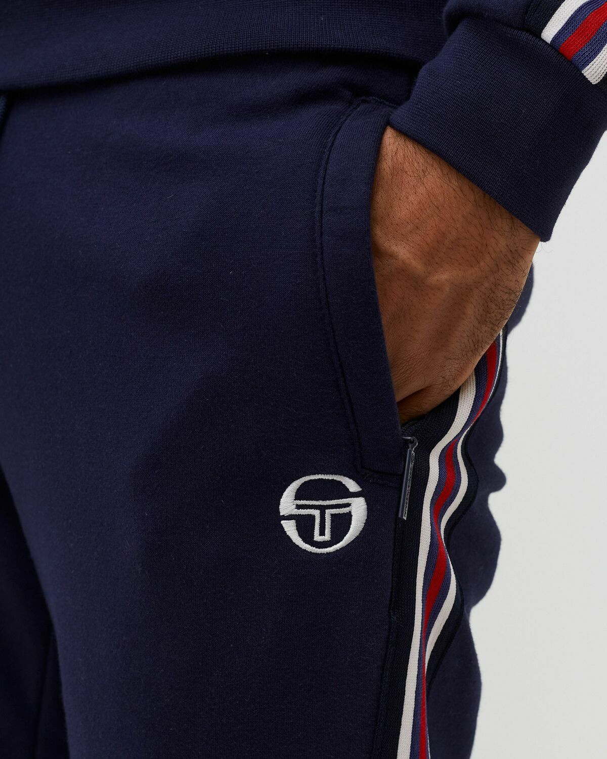 Sergio Tacchini Nasti Pant Blue - Mens - Sweatpants Sergio Tacchini