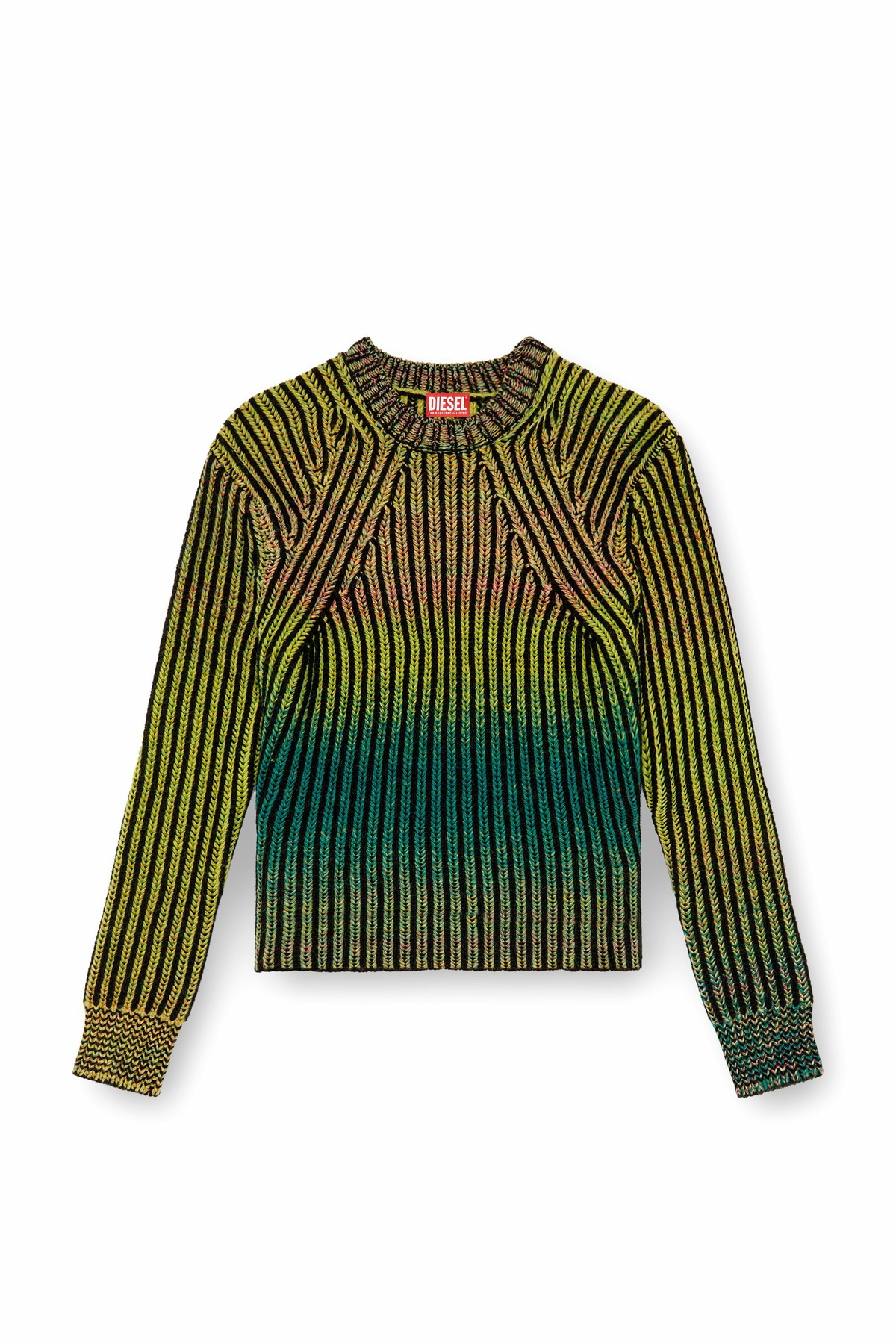 全日本送料無料 ribbed Striped Diesel jumper Mens Knitwear - blend wool in トップス