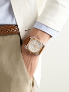 Bell & Ross - BR-03 Automatic 18-Karat Rose Gold and Steel Watch, Ref. BR03A-WH-STPG/SCA