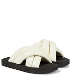 Proenza Schouler - Crossover leather slides