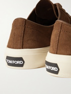 TOM FORD - Cambridge Nubuck Sneakers - Brown