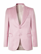 Officine Générale - Giovanni Satin Suit Jacket - Pink