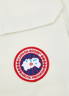 Canada Goose Women's Medium White Expedition Hooded Arctic-Tech Parka Coat Water-Resistant