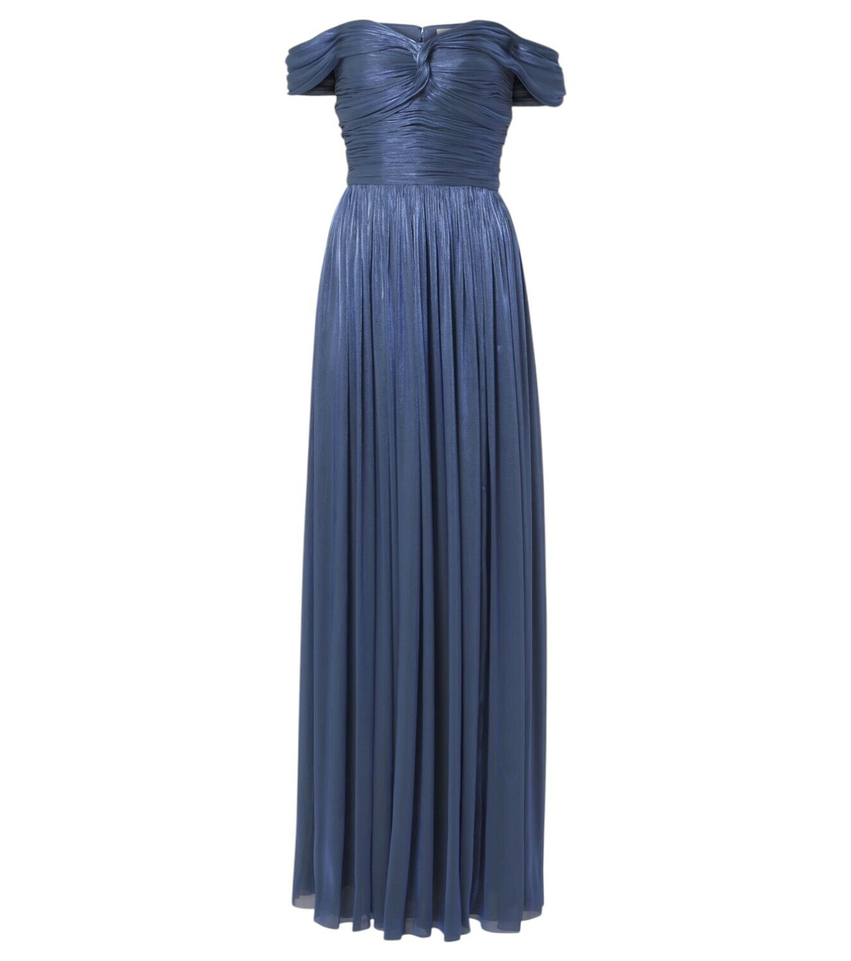 Costarellos Ruched off-shoulder gown Costarellos