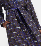 Burberry Printed silk shirtdress