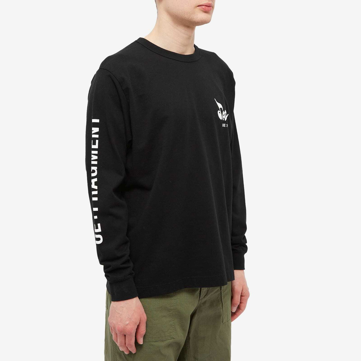 トップス uniform experiment FRAGMENT JAZZY JAY Uniform Experiment Men's Long Sleeve Fragment Jazzy Jay 5 T