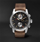 Bremont - ALT1-ZT/51 Chronograph 43mm Stainless Steel and Leather Watch - Black