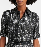 Altuzarra Kieran silk printed shirt dress