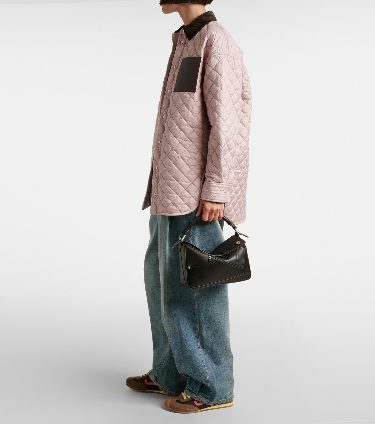 Loewe Puzzle Panta Small leather tote bag