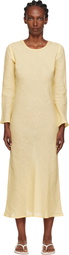 Baserange Yellow Dydine Long Sleeve Maxi Dress