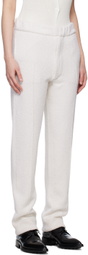 ZEGNA Off-White Joggers Trousers