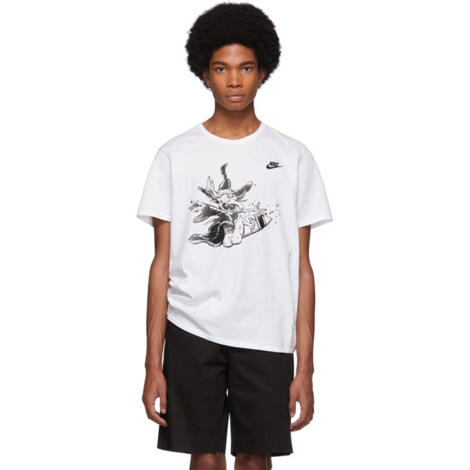 Photo: ERL White Nike Edition Witch T-Shirt