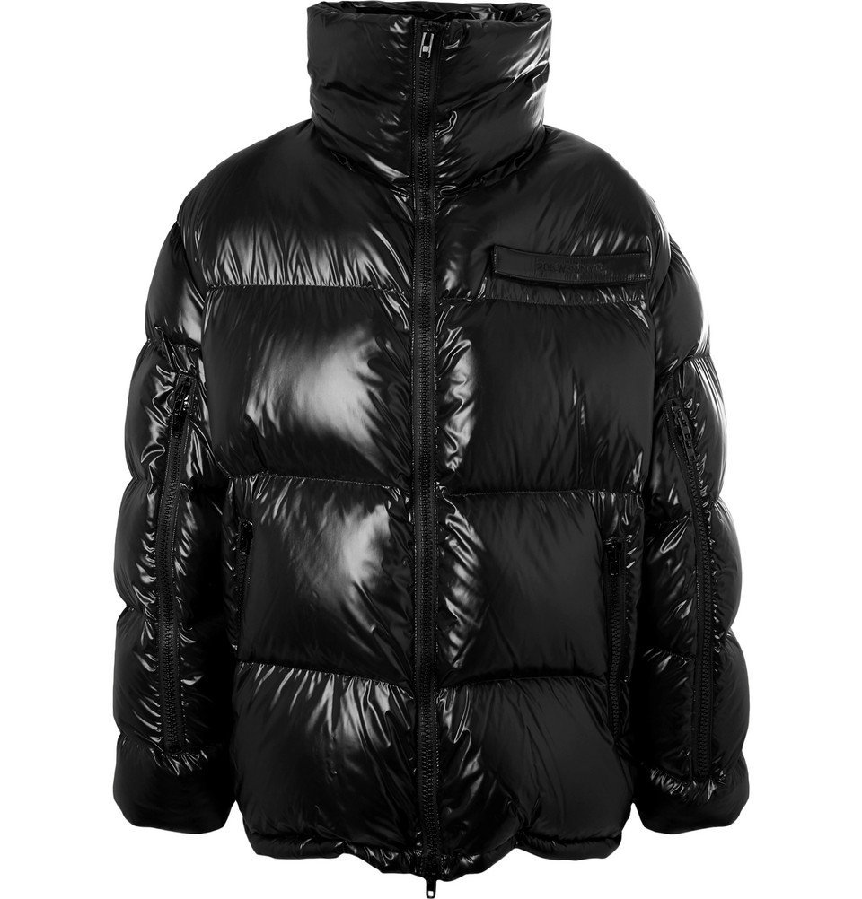 CALVIN KLEIN 205W39NYC - Oversized quilted Shell Down Jacket - Black