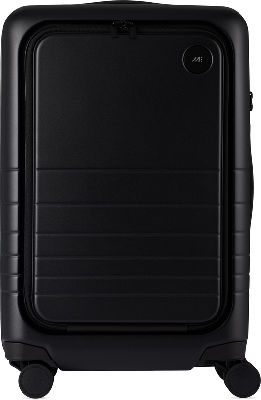 Photo: Monos Black Carry-On Pro Plus Suitcase