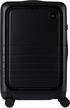 Monos Black Carry-On Pro Plus Suitcase