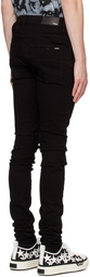 AMIRI Black Broken Jeans