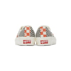 Vans Orange and Black Check OG Authentic LX Sneakers