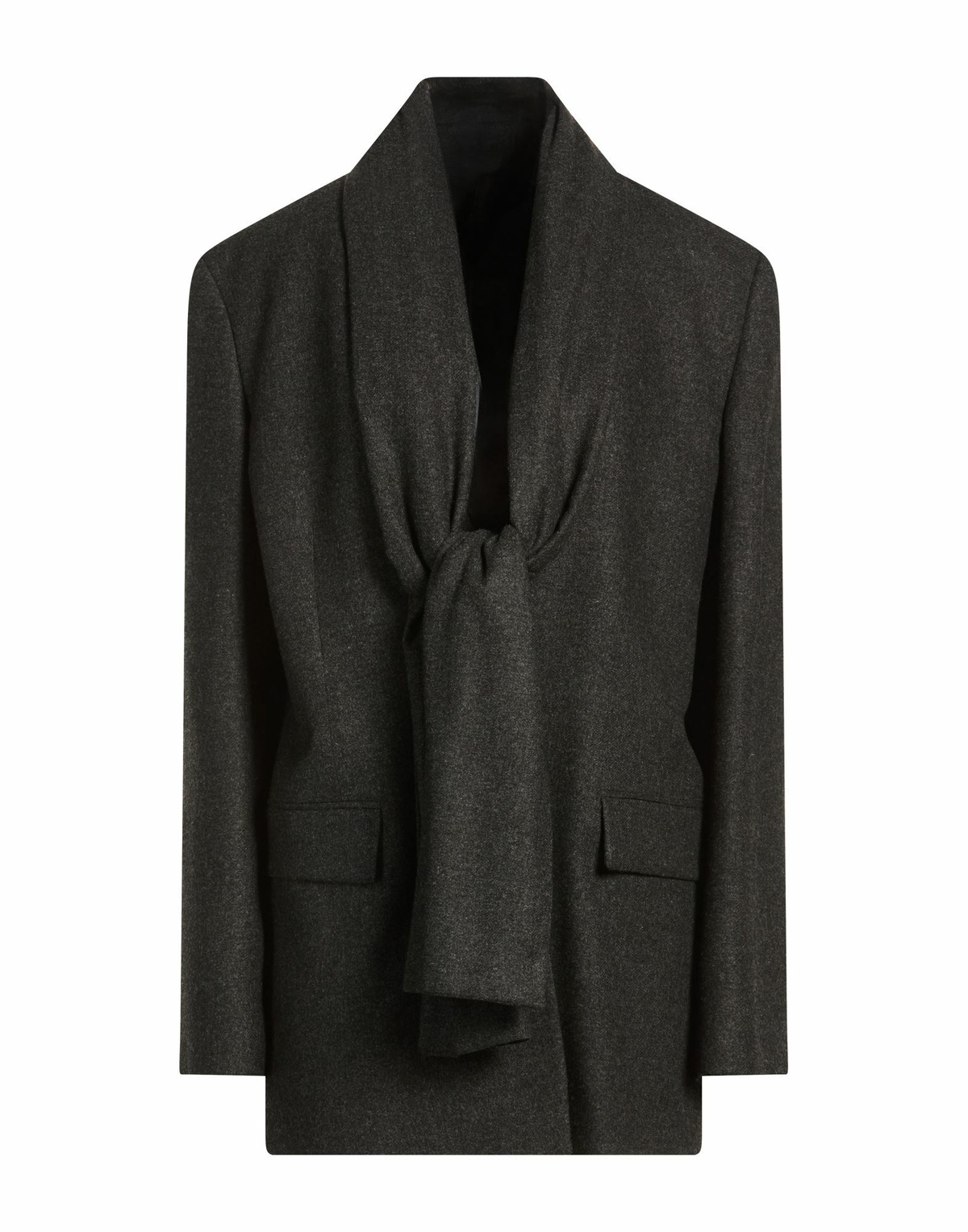 Toteme Womens Blazer Charcoal