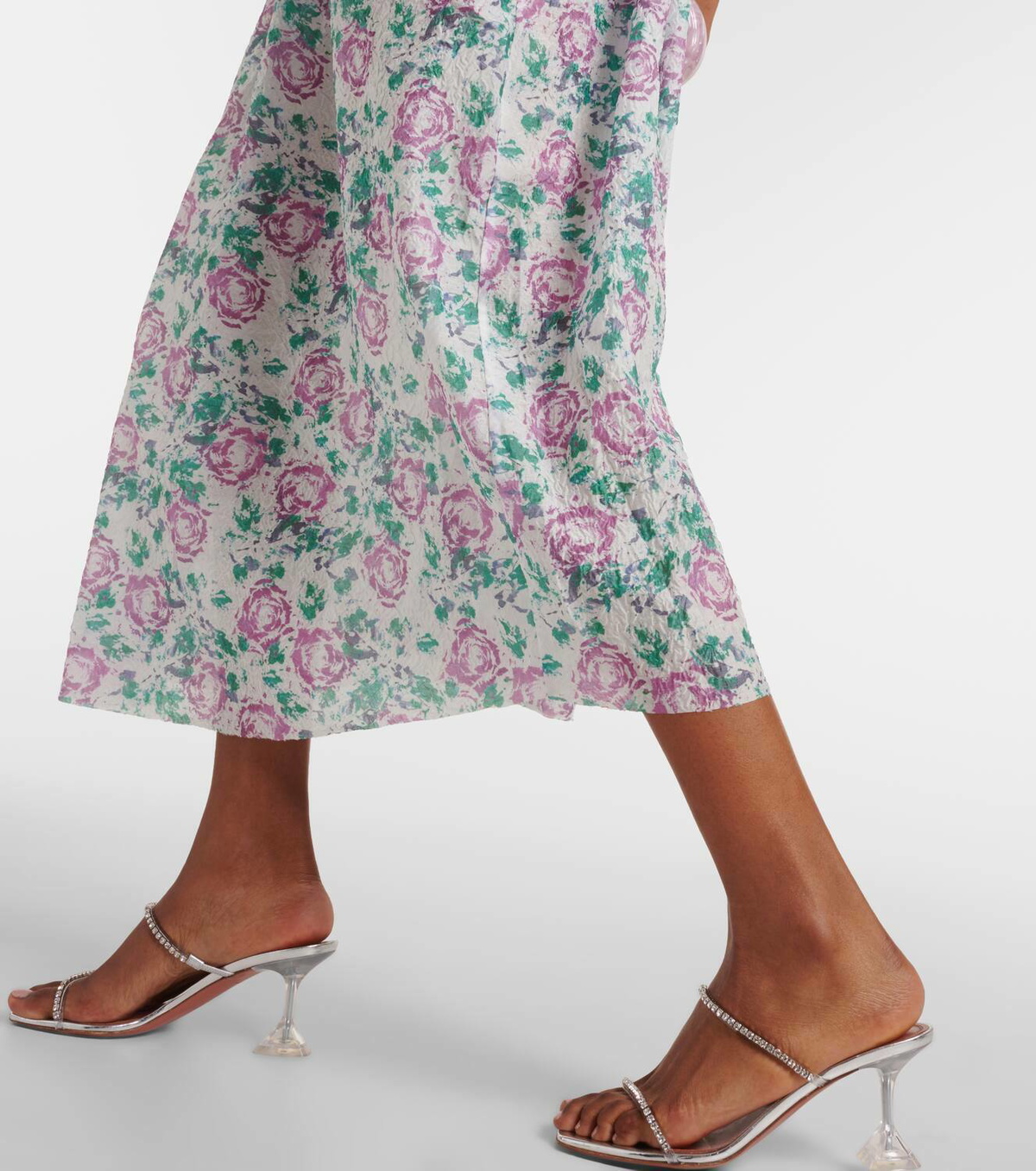 Susan Fang Floral midi dress