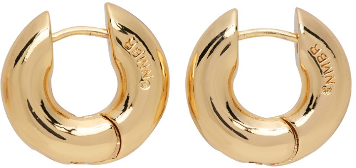 Photo: Numbering Gold #5206S Earrings