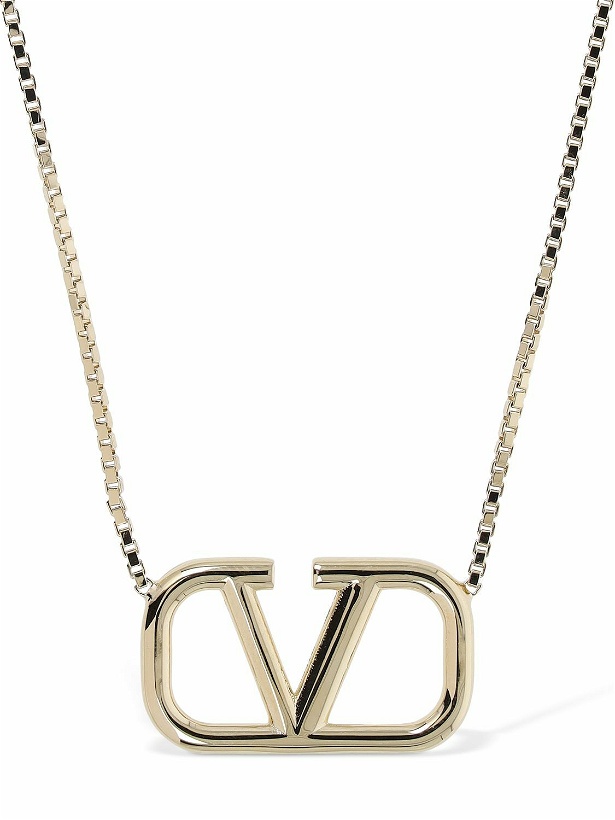 Photo: VALENTINO GARAVANI - V Logo Signature Long Necklace