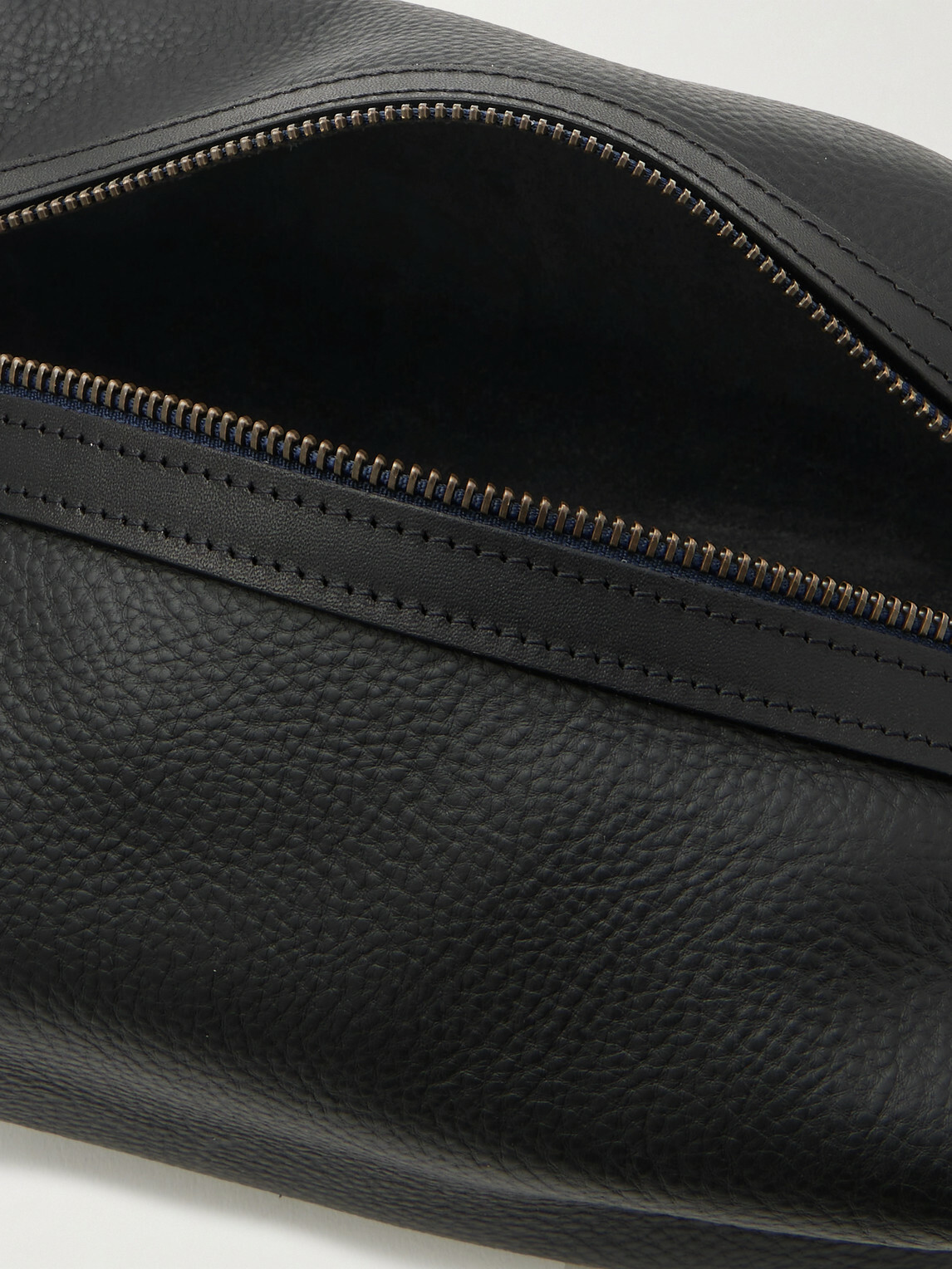 Bleu de Chauffe - Zazou Full-Grain Leather Wash Bag
