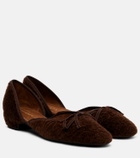 Herbert Levine 24/7 shearling ballet flats