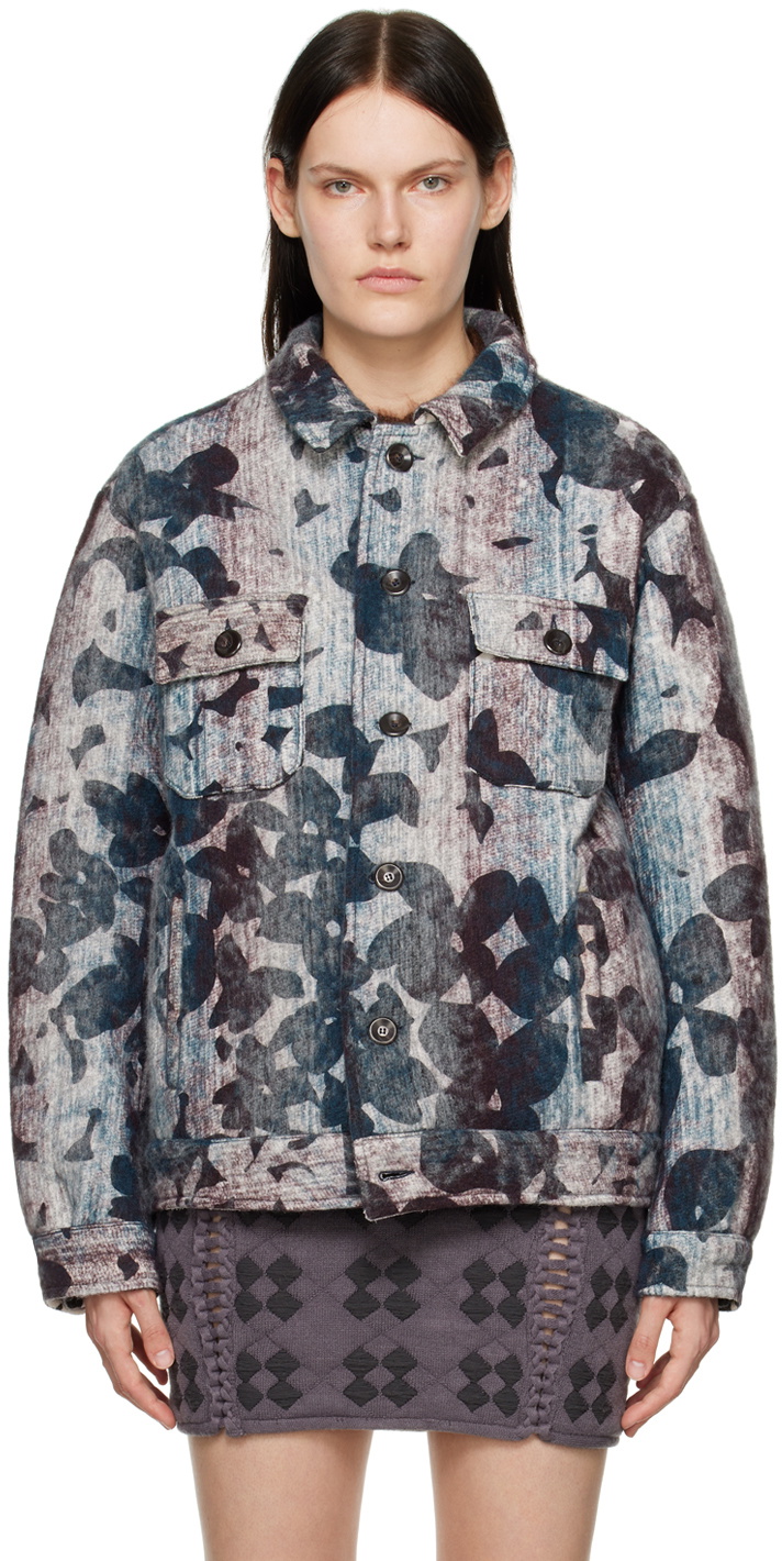VITELLI Multicolor Doomboh Trucker Jacket