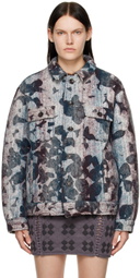 VITELLI Multicolor Doomboh Trucker Jacket