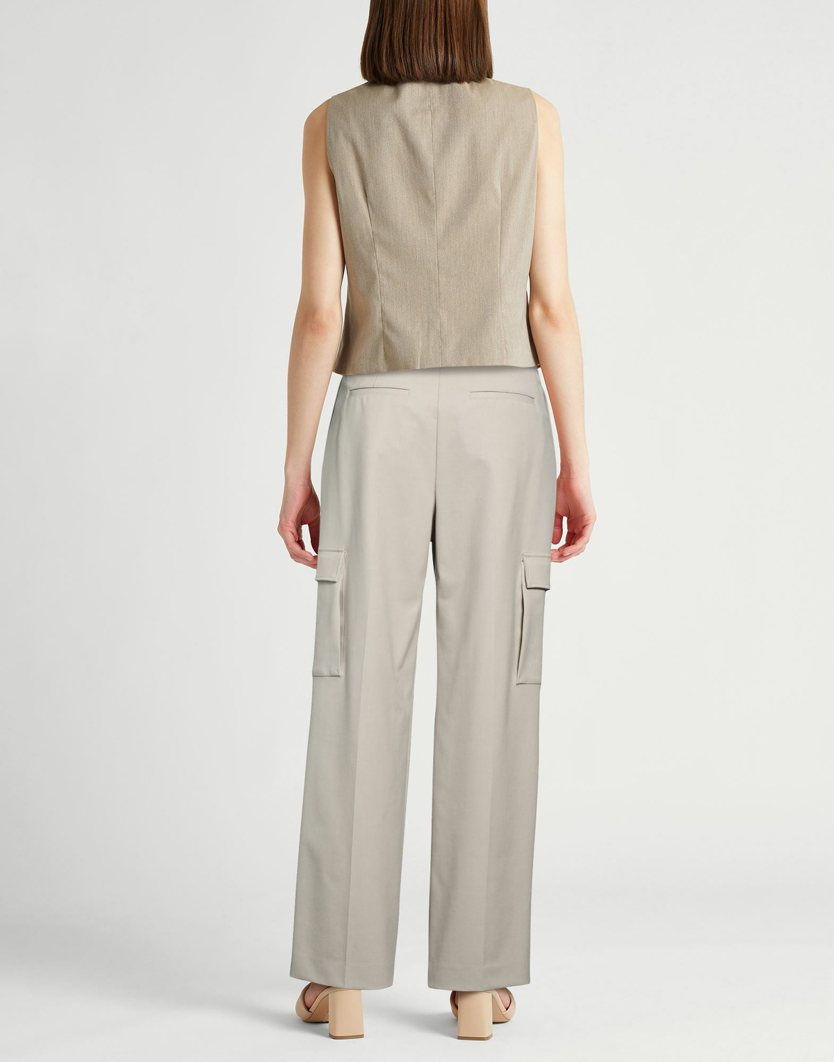 Peserico Womens Pants Light in Grey