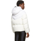 Moncler White Down Guenioc Coat