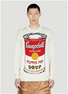 Junya Watanabe - Soup Andy Warhol Sweater in White