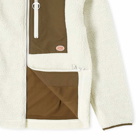 Armor-Lux Men's Sherpa Fleece Jacket in Natural/Khaki
