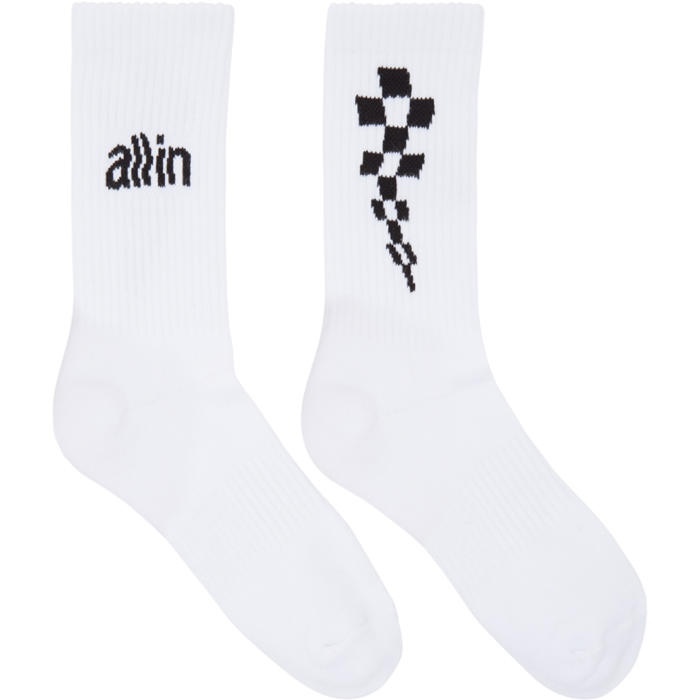 Photo: all in White Logo Socks 