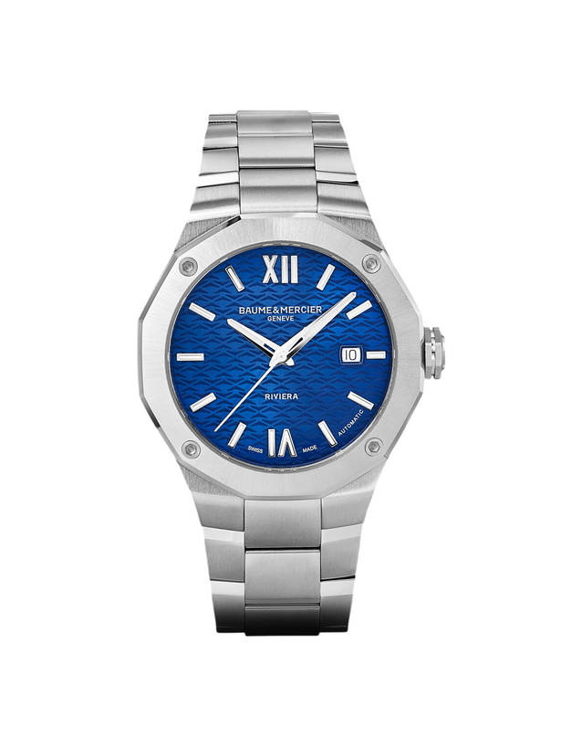 Photo: Baume & Mercier - Riviera Automatic Stainless Steel Watch, Ref. M0A10620