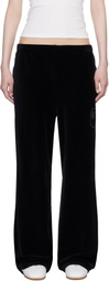 BAPE Black Crystal Stone Ape Head Lounge Pants