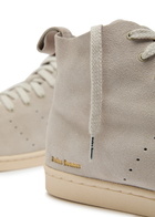 Adidas X Wales Bonner X Wales Bonner Superstar Brushed Suede Sneakers Cream