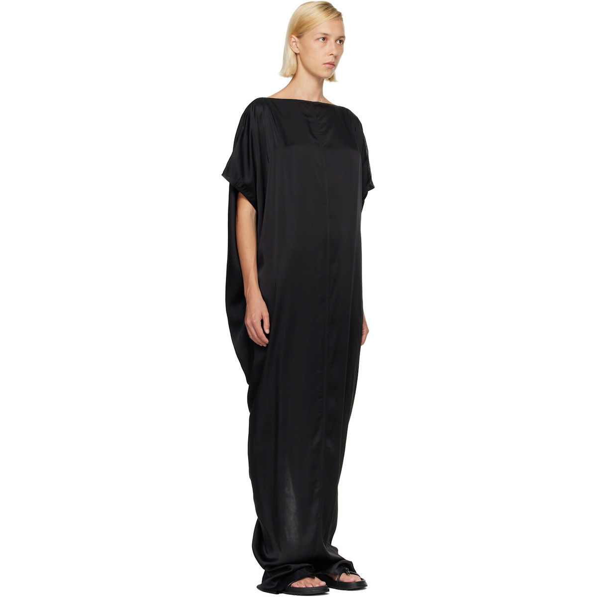Rick Owens Black Tower Dagger Maxi Dress