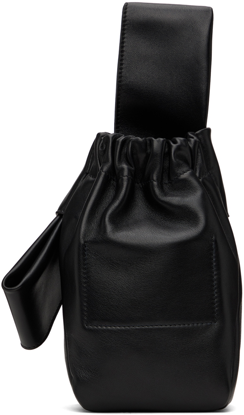 Jil Sander: Black Bow Pouch | SSENSE