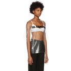 Jil Sander Transparent PVC Logo T-Shirt