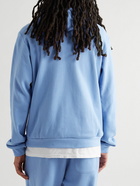 John Elliott - Beach Cotton-Jersey Hoodie - Blue