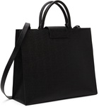 Thom Browne Black Mr. Thom Pebble Tote