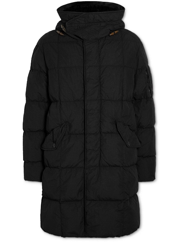 Photo: C.P. Company - Hooded Quilted Shell Down Parka - Black