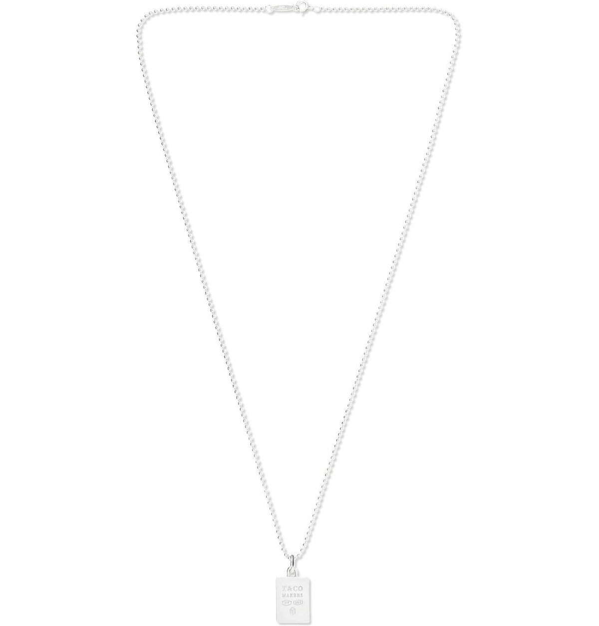 Tiffany & Co. - Tiffany 1837 Makers Sterling Silver Necklace - Silver ...
