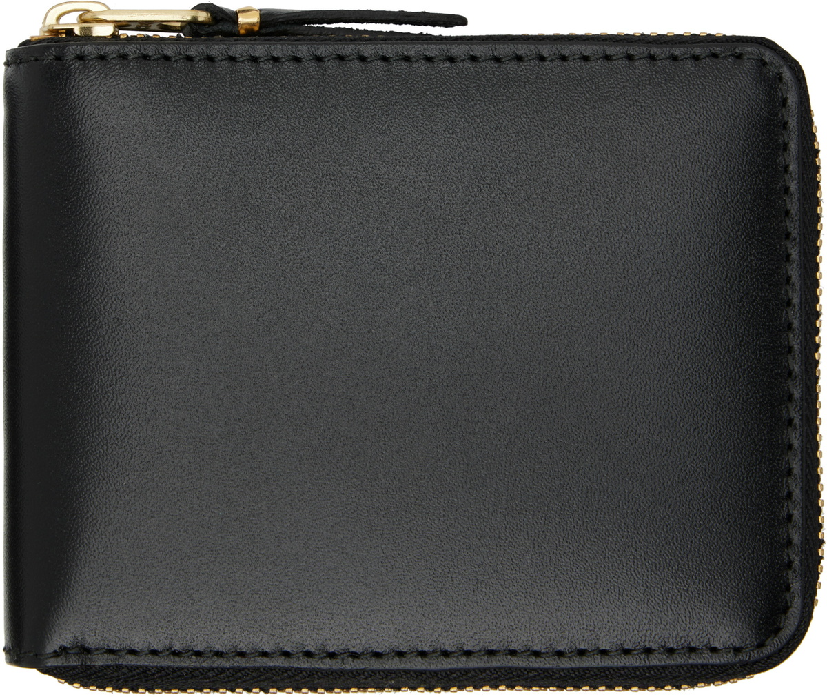 COMME des GARÇONS WALLETS Black Classic Leather Wallet