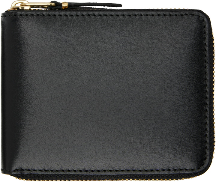 Photo: COMME des GARÇONS WALLETS Black Classic Leather Wallet