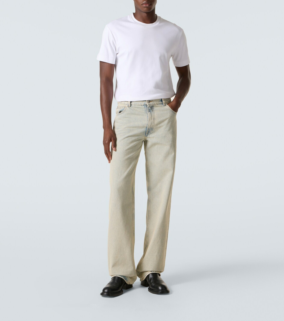 Calvin Klein Collection 02 mid-rise straight jeans